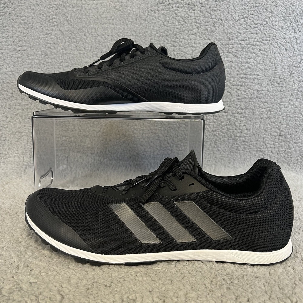 adidas Adizero XcS Sneakers Men's Sz 13 Black Sprint Track & Field Running Shoes